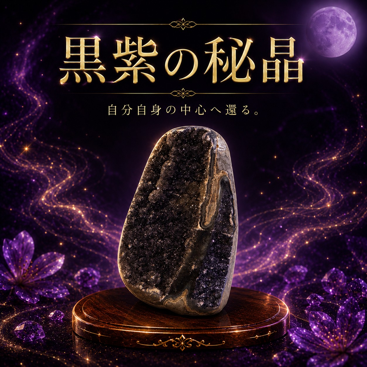 黒紫の秘晶の商品画像